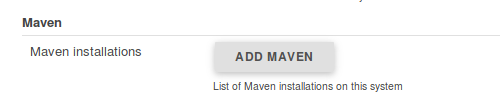 Maven tool