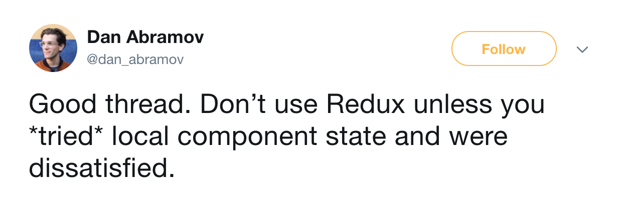 Dan Abramov on Redux