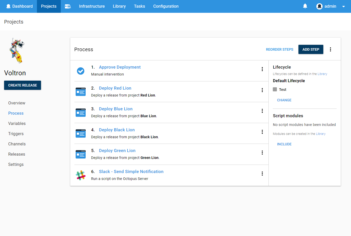 Example Project Process