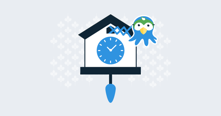 Octo-Cuckoo clock illustating recurring deployments