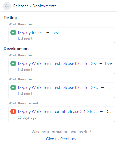 Jira Deployments