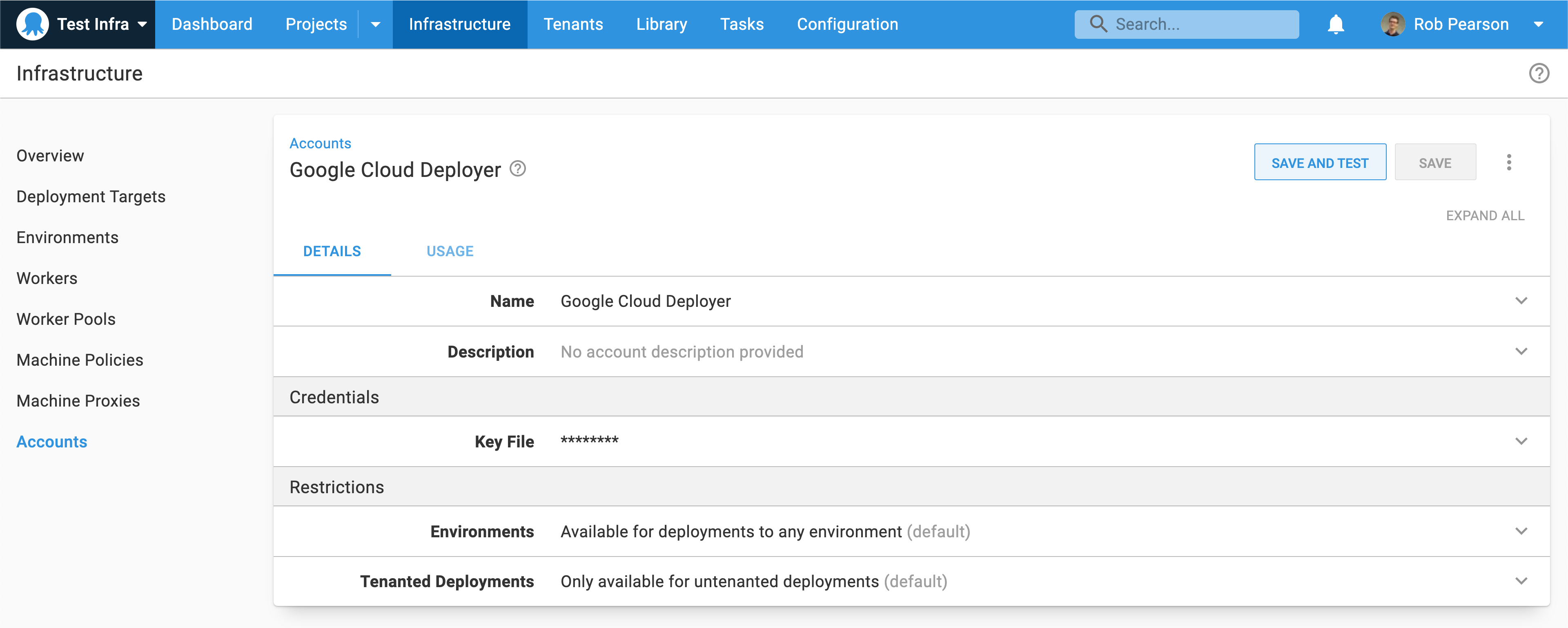 Google Cloud deployer