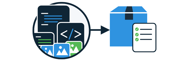 Continuous Integration inputs and output graphic
