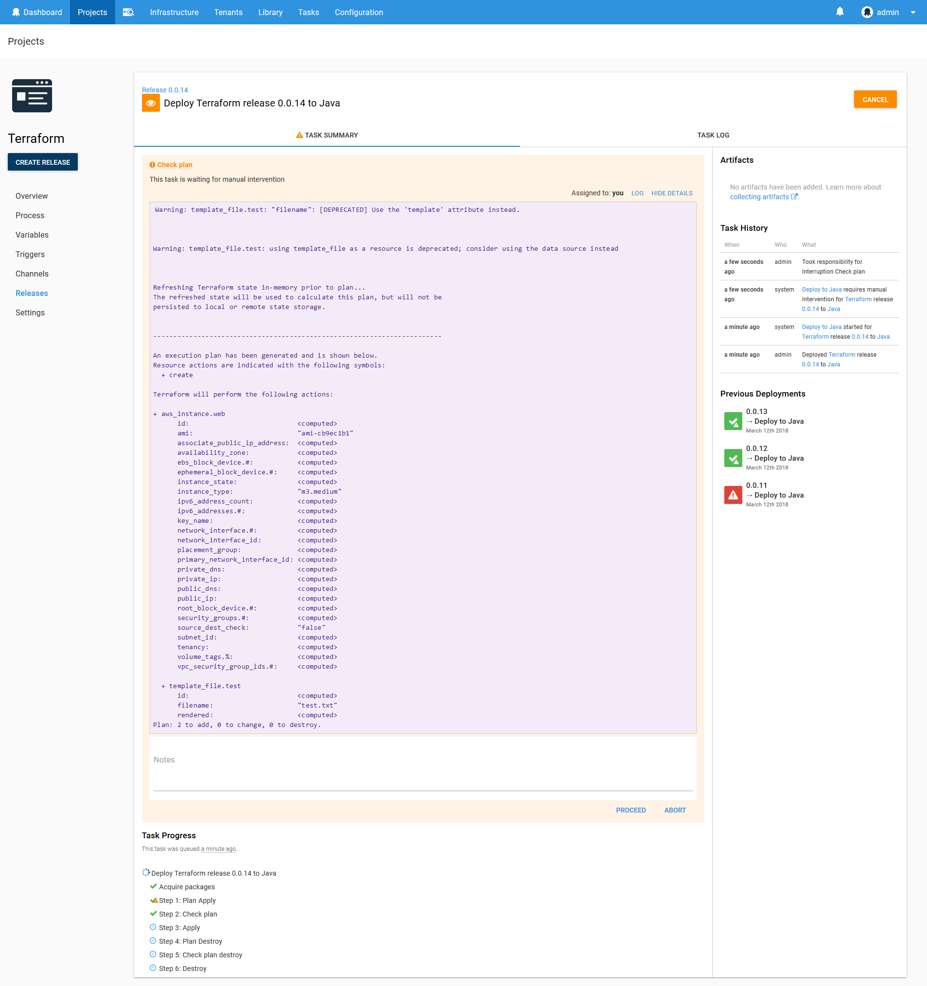terraform template planning changes made by terraform templates octopus deploy terraform template planning changes made by terraform templates octopus deploy