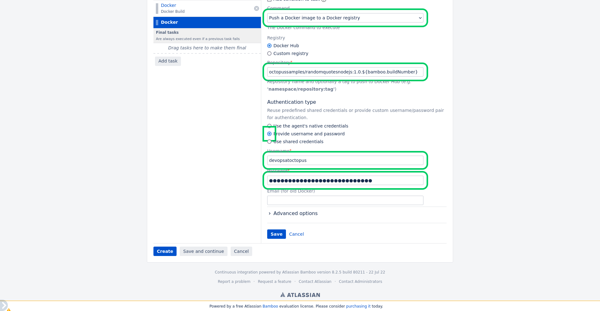 Deploy a Node.js application to Kubernetes using Octopus, Bamboo, and ...